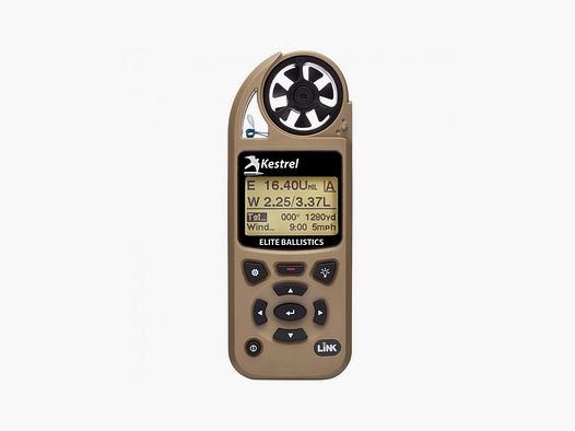 KESTREL 5700 ELITE WEATHER + APPLIED BALLISTICS + LINK TAN