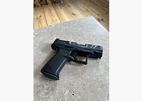 WALTHER PDP F-SERIES 3,5" MIT TERRA B GÜRTEL, BLACK TRIDENT HOLSTER UND HELIKON TEX TASCHE