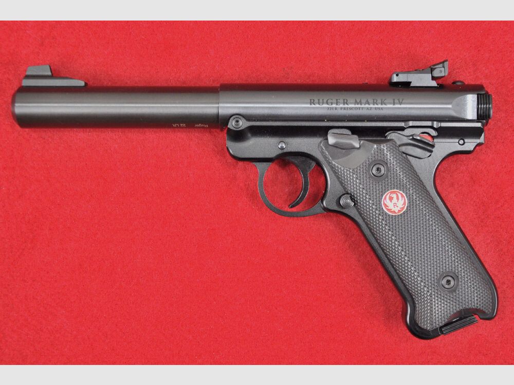 Ruger Mark IV Target 5,5" .22lr zwart