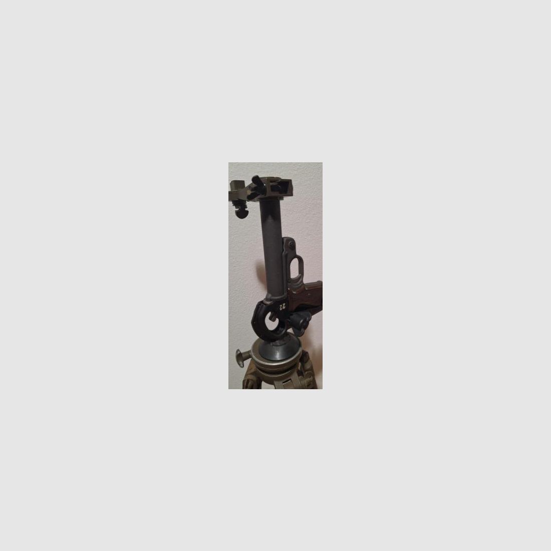 Bundeswehr red dot pistol Geco with sound measuring device