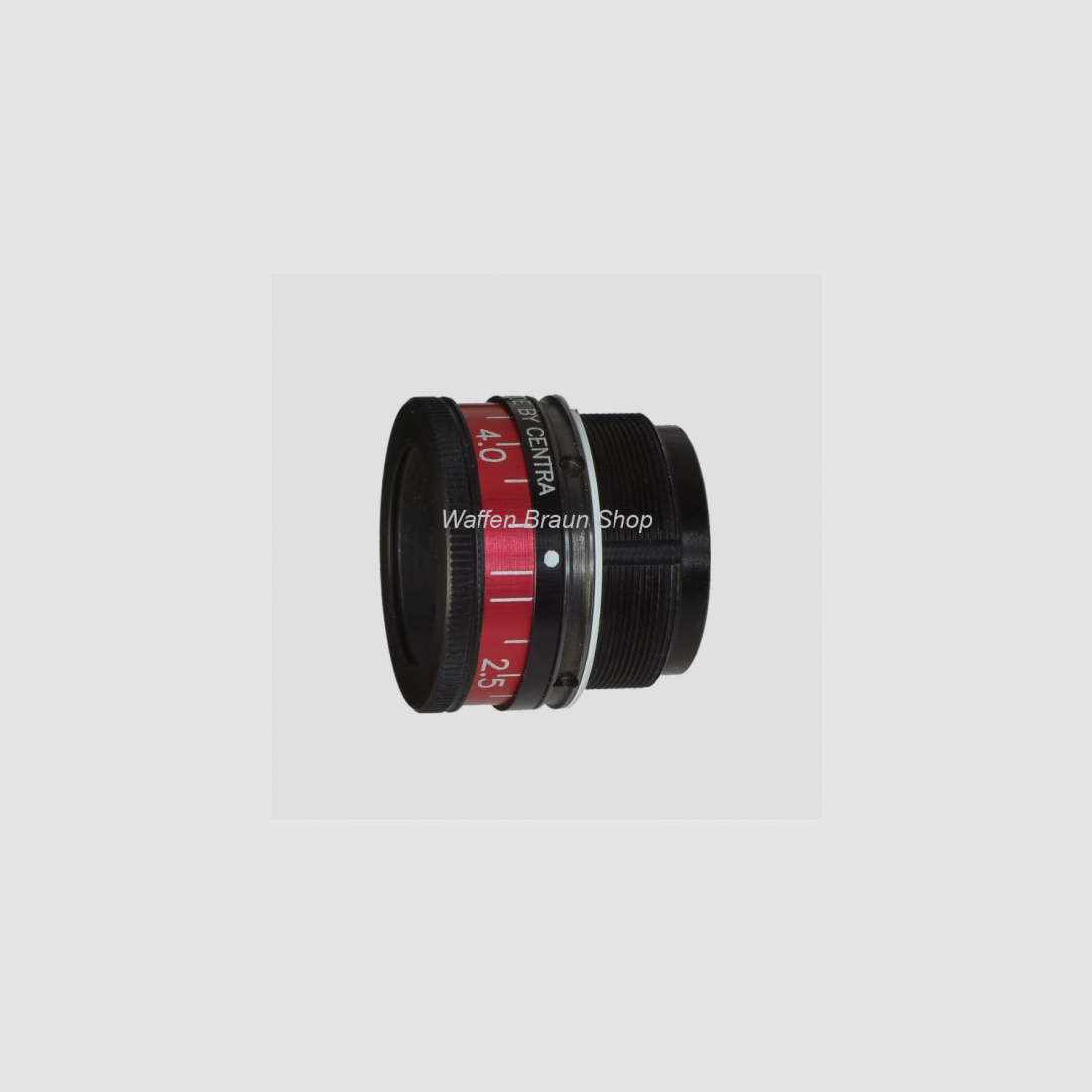 Center Iris Glass Ring Grain M22 Verstb. 3.8-5.8/ R-Br.2.0 Red