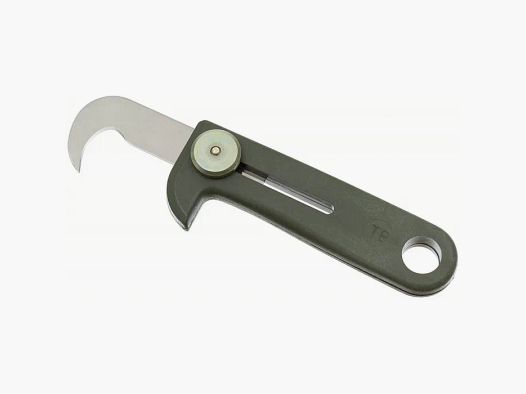 Notfallmesser / Haken Cuttermesser Oliv