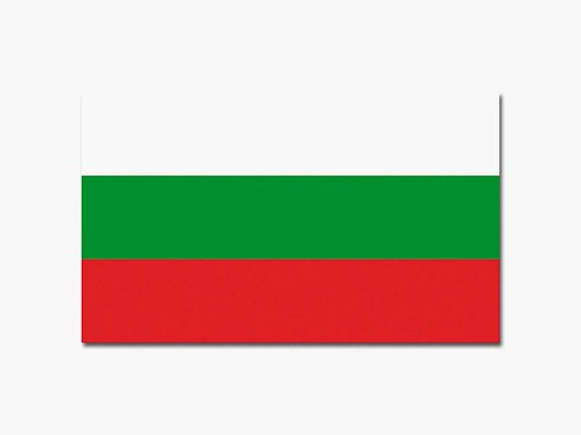 Unbekannt Flagge Bulgarien