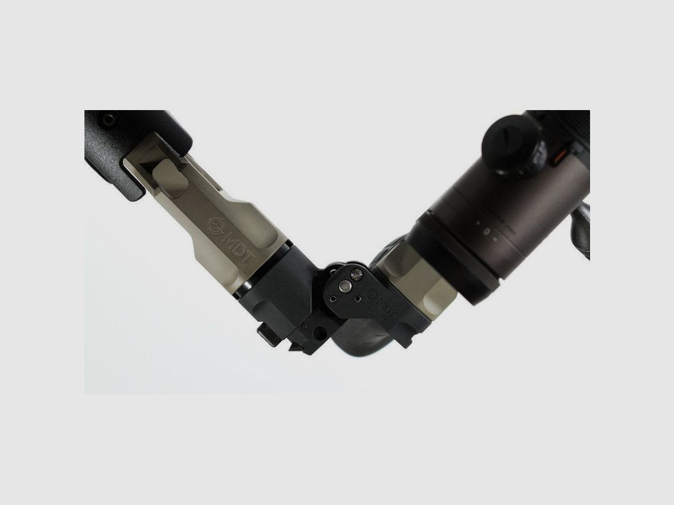 MDT Folding Buttstock Adapter, 2-Way Locking Carbine to Fixed, imagen 2 de 2