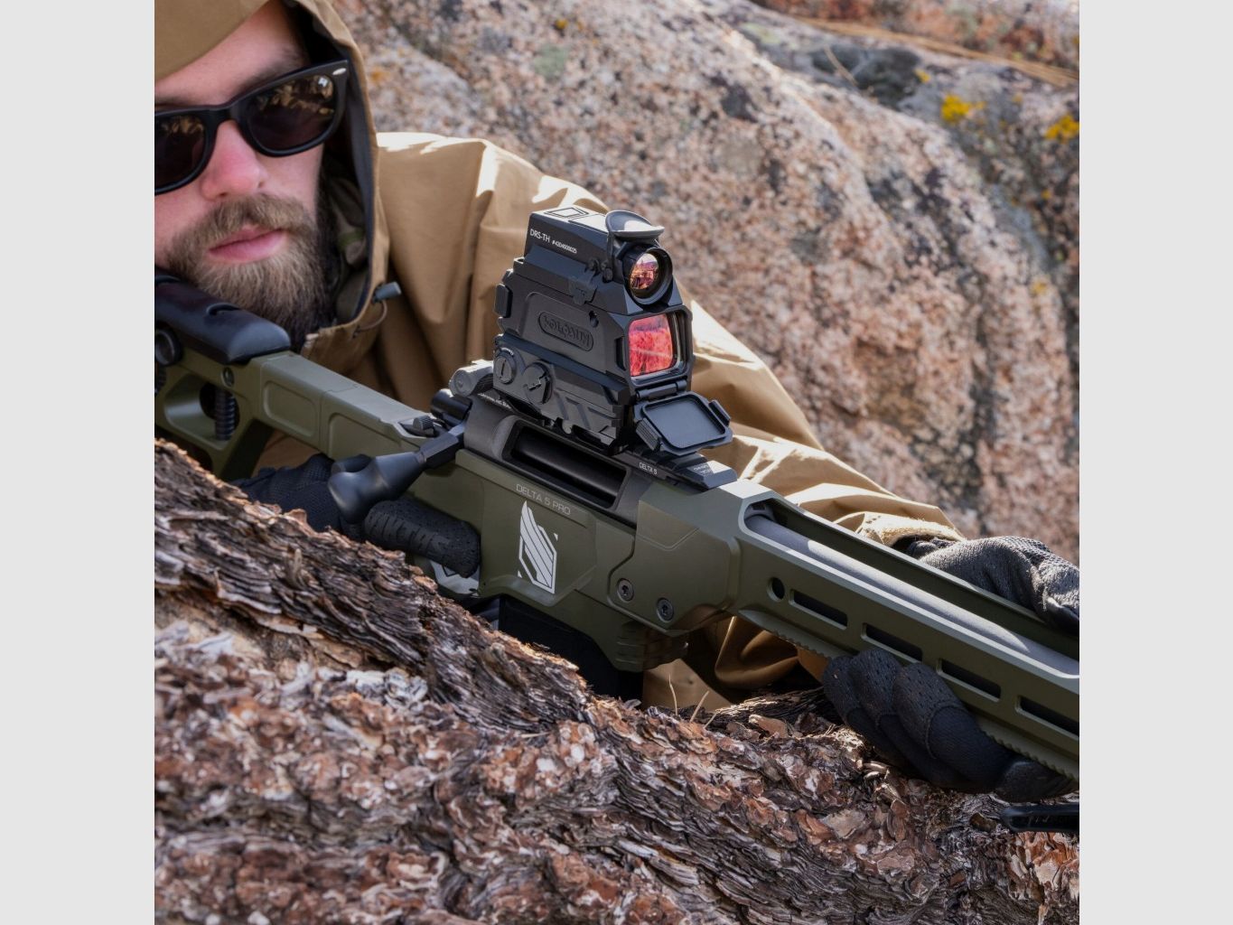 Holosun Wärmebildzielgerät, Modell DRS-TH mit rotem Wechselabsehen: 2MOA Dot & 65MOA Circledot, Bild 10 von 12