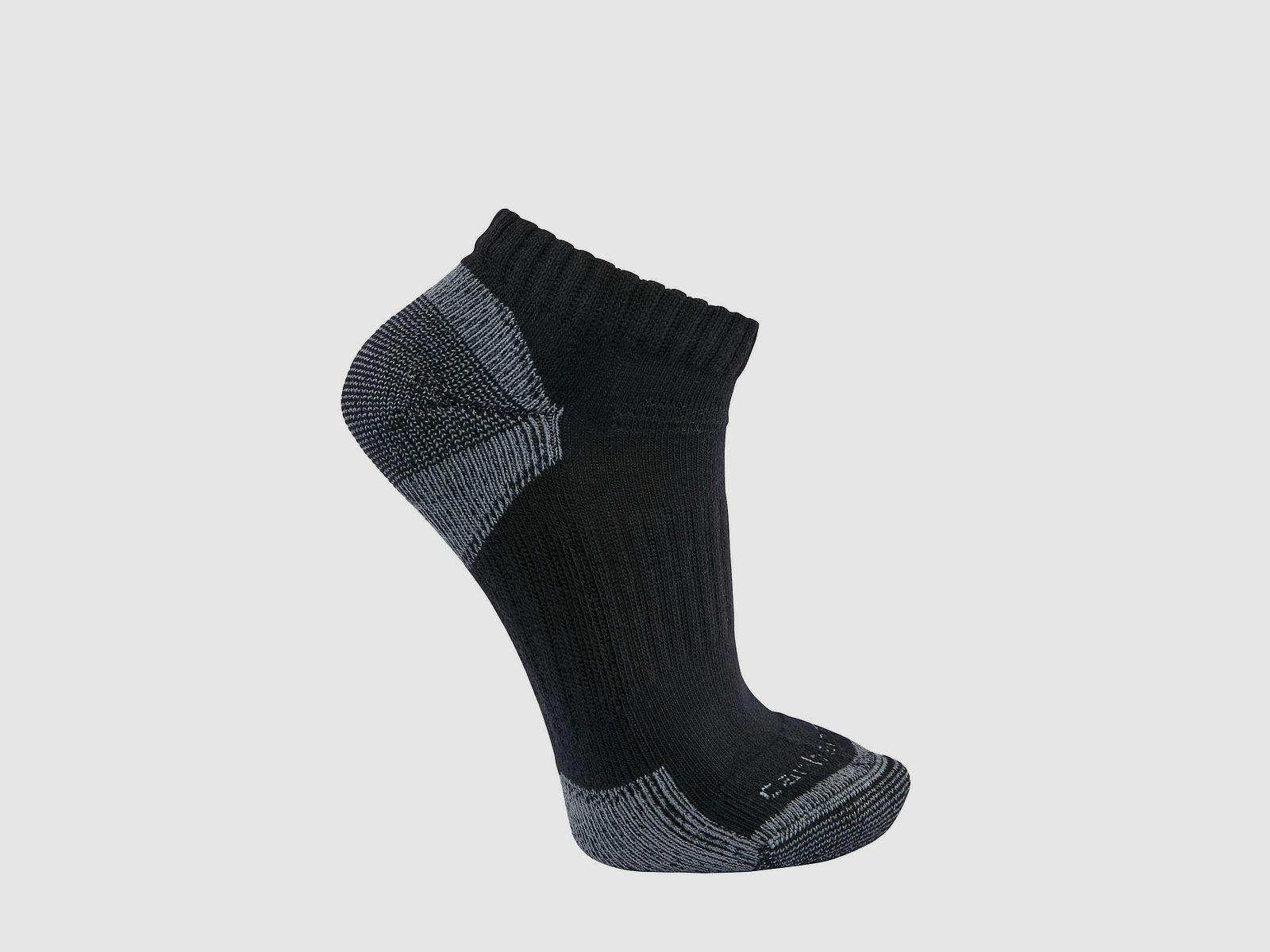 Calcetines Bajos de Mezcla de Algodón Carhartt 3-Pack Hombres Negro XL