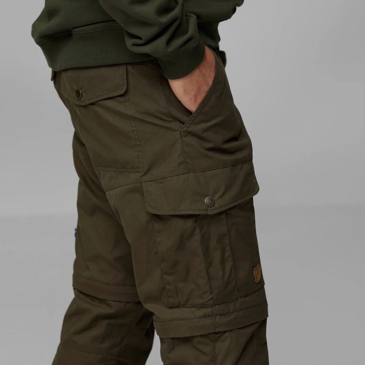 FJÄLLRÄVEN Karl Pro Zip-Off Spodnie M Ciemnoszare