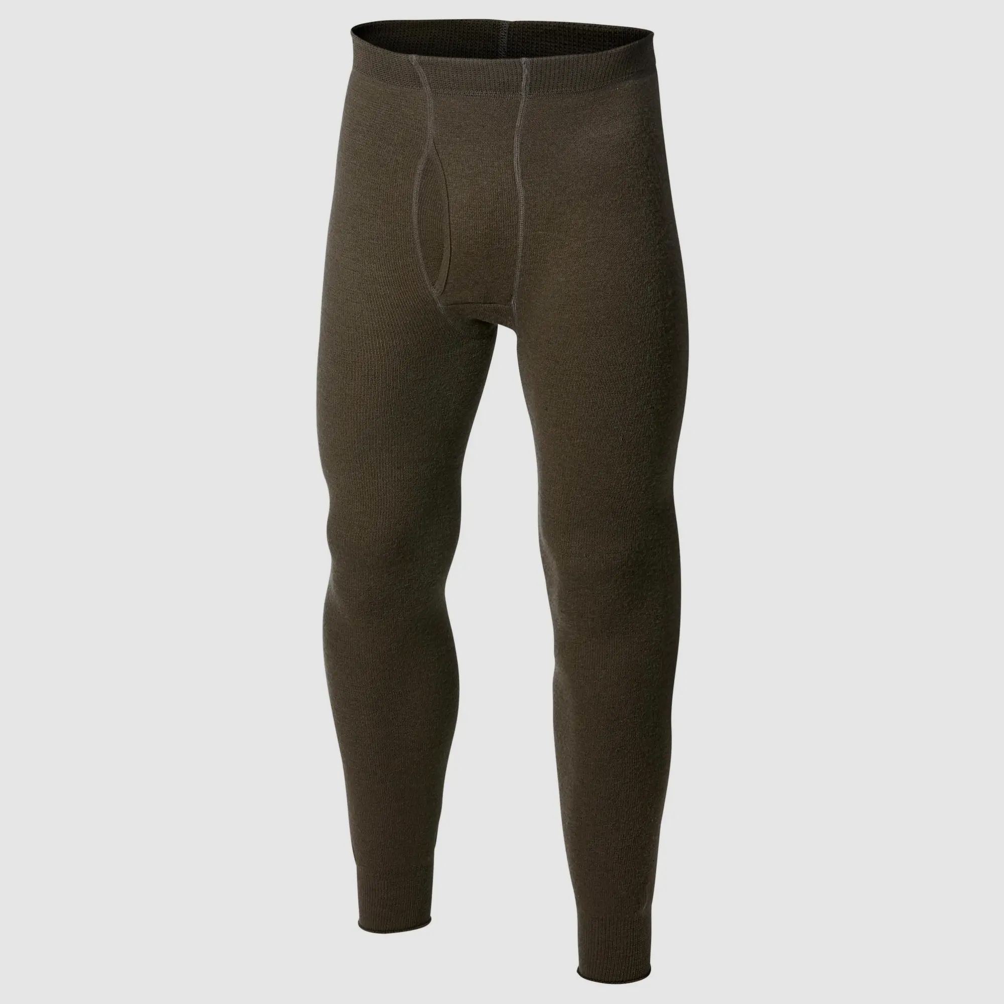 Woolpower Long Johns Man 200 Thermo-Unterhose mit Eingriff (Pine Green)