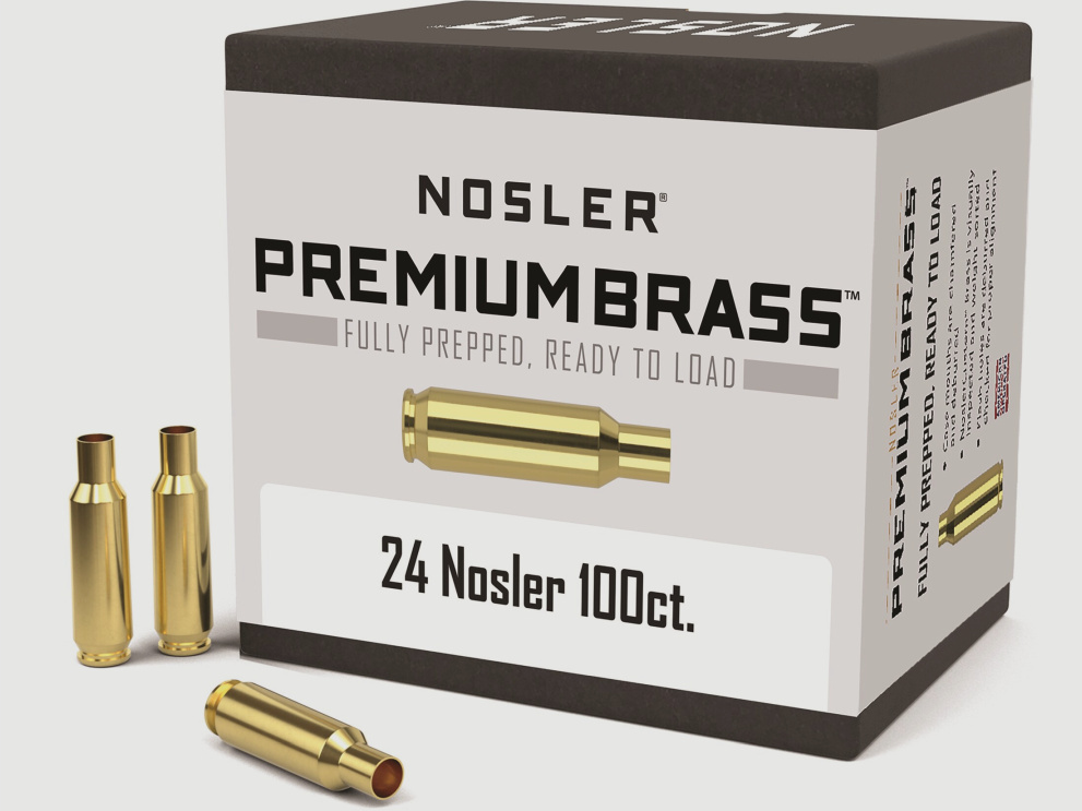 Nosler Hülsen .24 Nosler. 100 Stück