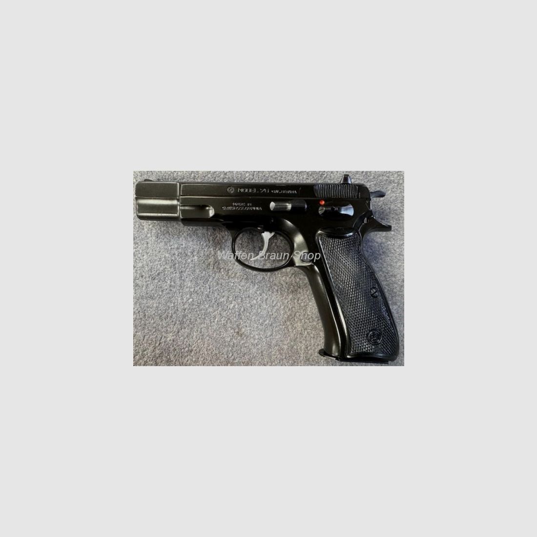 Gebr. CZ75 Kal.9mm Plastik Griffschale