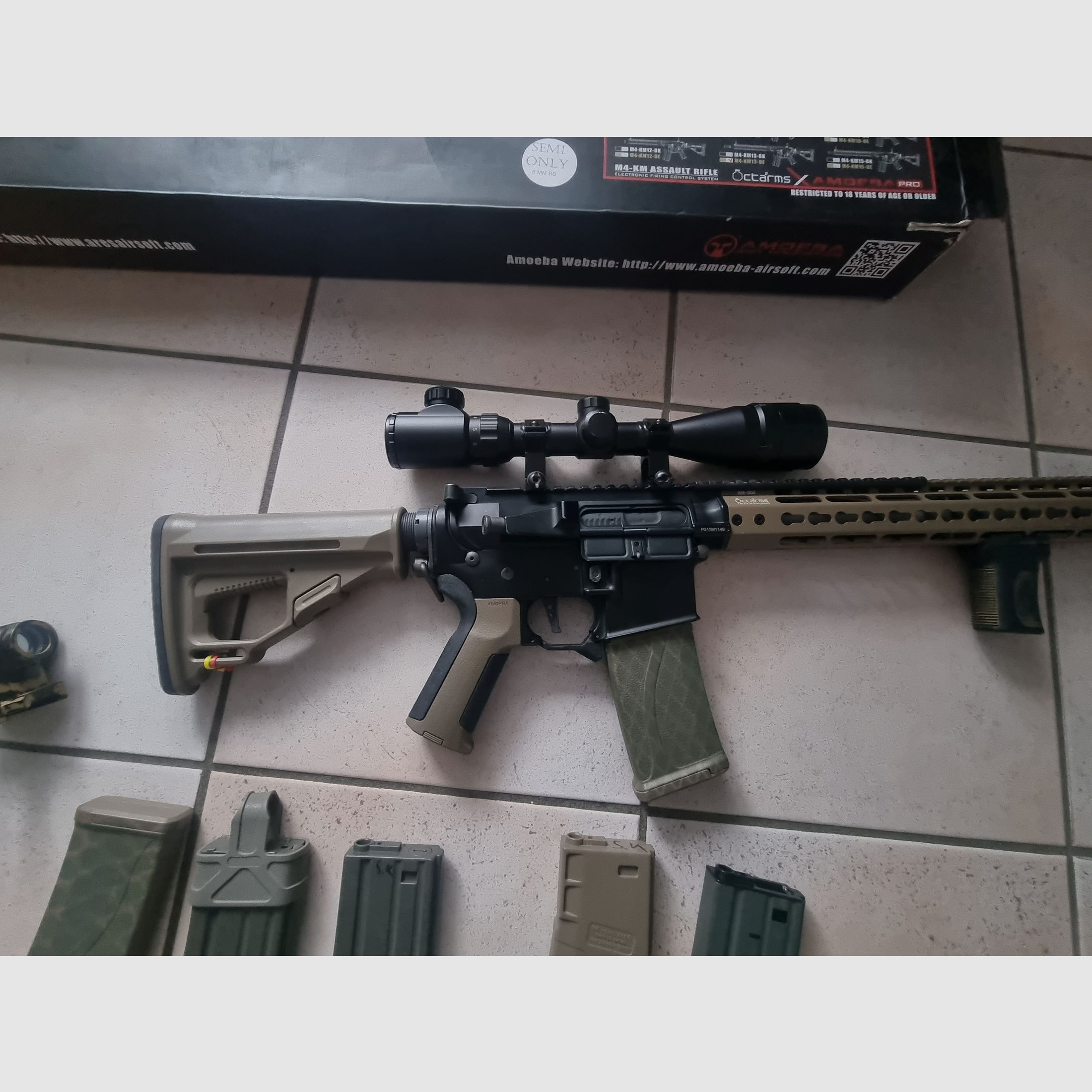 Octarms Amoeba Pro  M4-KM13-DE