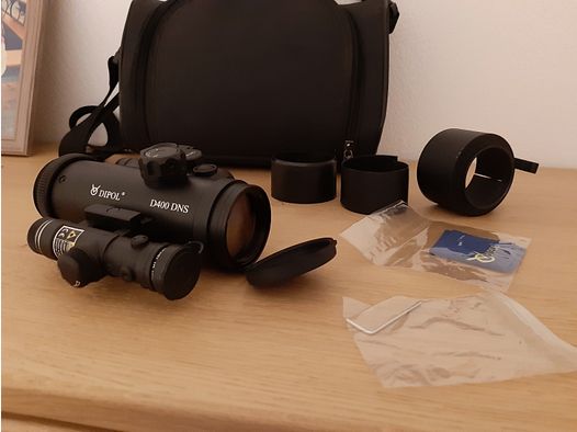 Dipol digitales Vorsatzgerät D 400 DNS inkl. Adapter - wie Pulsar FN für Jagd