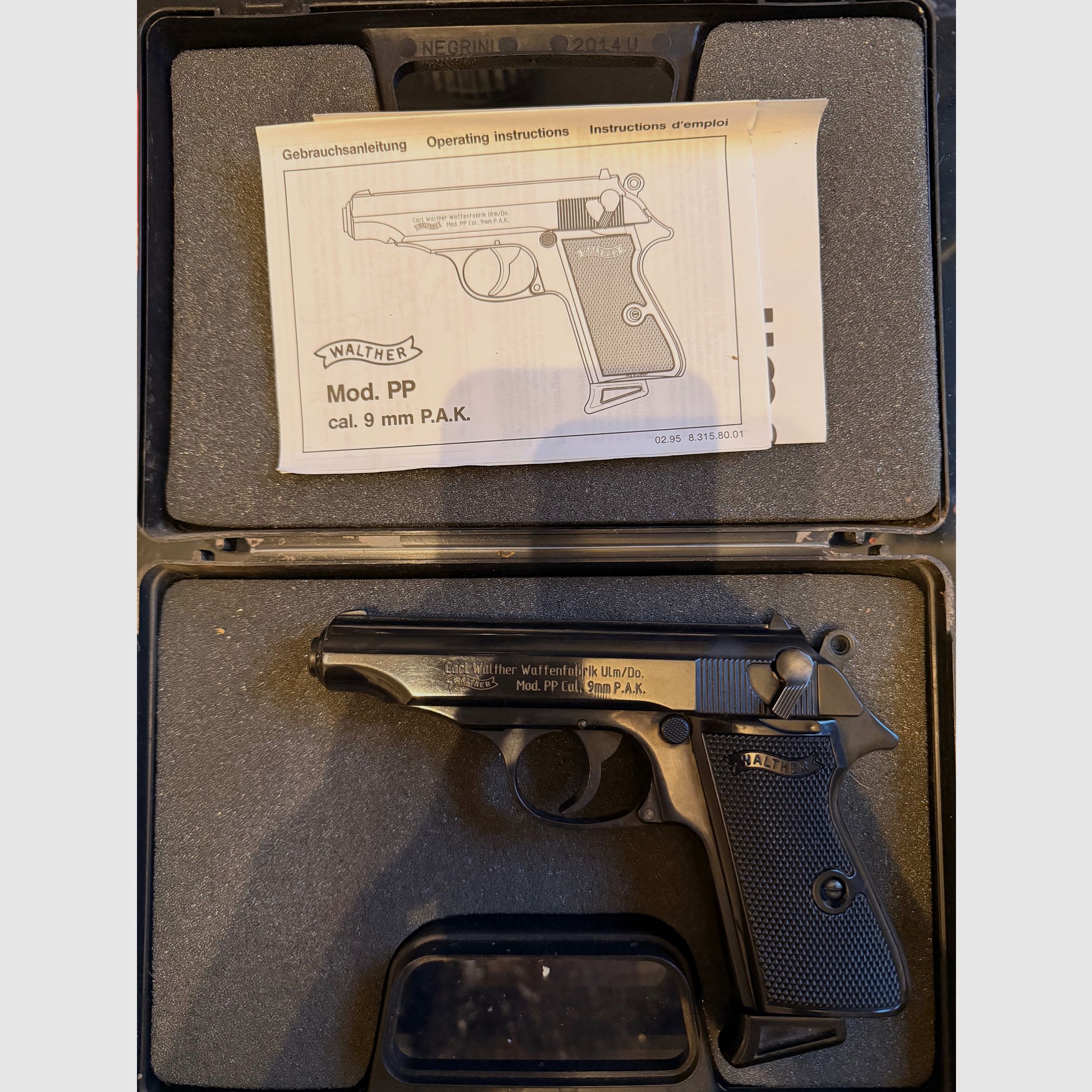 Walther PP 9mm PAK PTB 620
