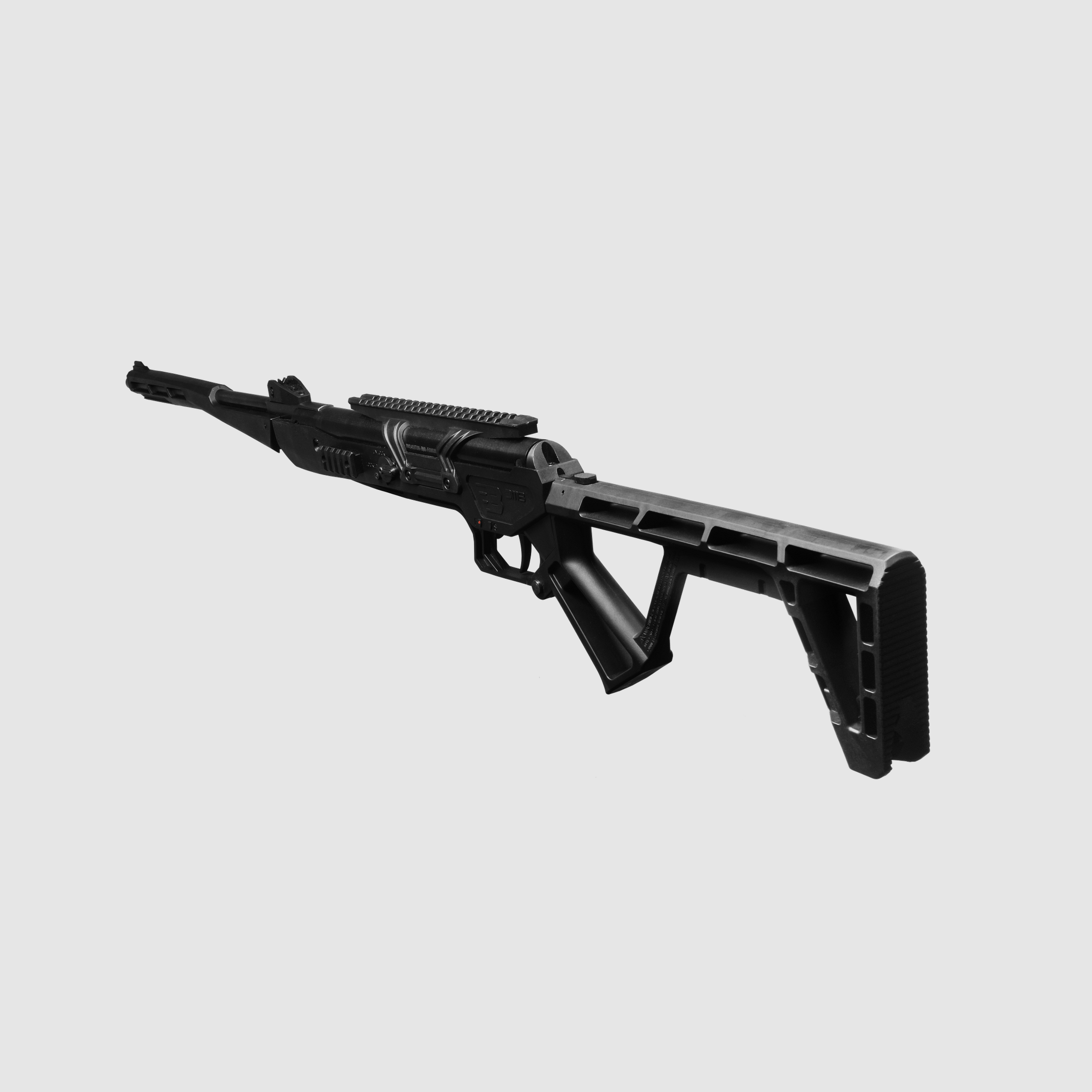 BLACK BUNKER BM8 Carabina pieghevole ad aria compressa 4,5 mm nera, immagine 1 di 7