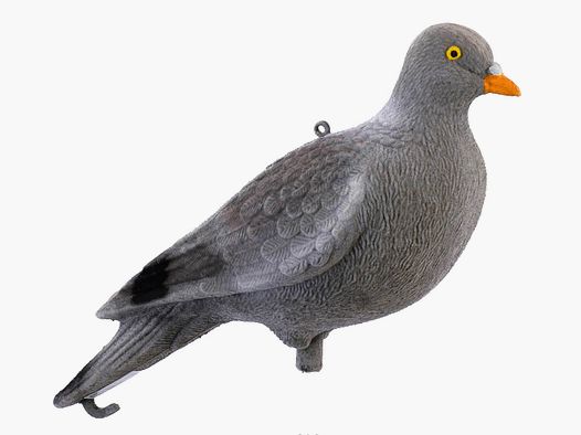 Vollkörper-Locktaube beflockt