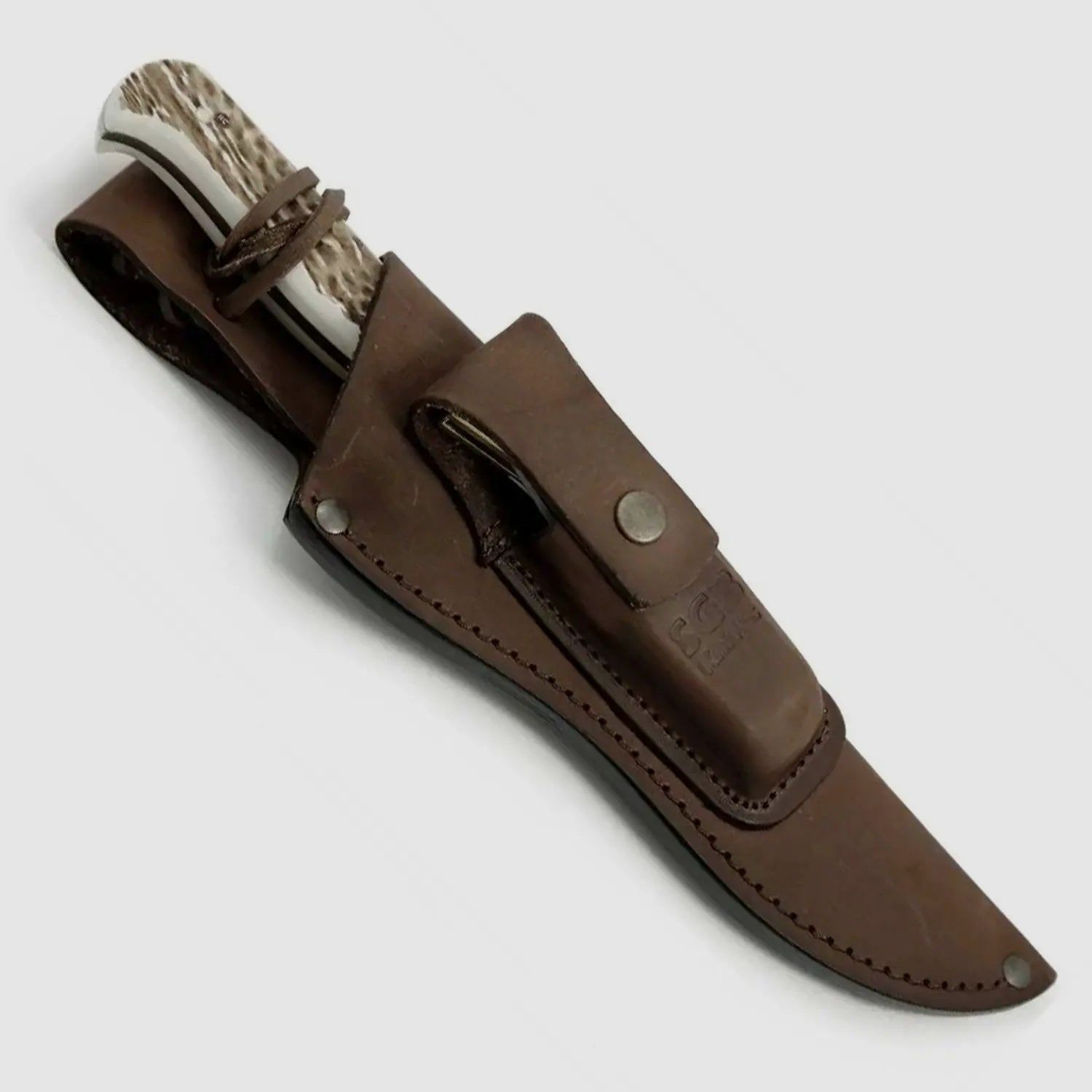 PUMA SGB Bowie / Whitetail, POM Commando Stag