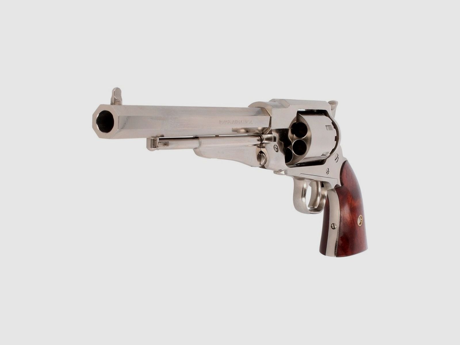 Revolver Schwarzpulver Pietta 1858 Texas Messing Nickel, Bild 6 von 14