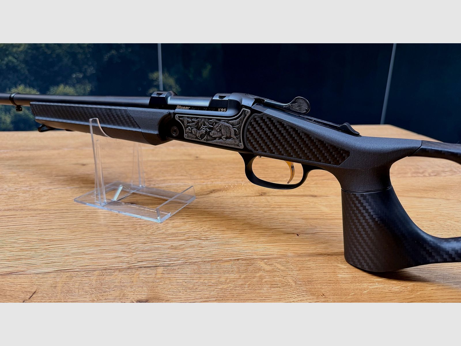 FBT – FINE BALLISTIC TOOLS / UNIC CARBON SCHAFT FÜR BLASER K95 / MIT SYSTEM!!!, Bild 5 von 6