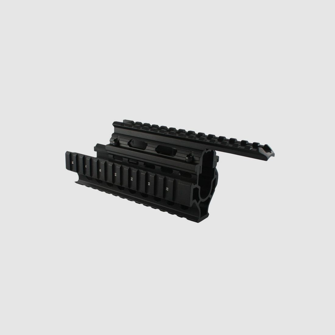 Guardia mano tattica con 4 rotaie picatinny per AK47, immagine 1 di 3