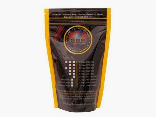 GSG Bioval Bio BB's Softair pellets 0.25 g - 4,000 pcs.