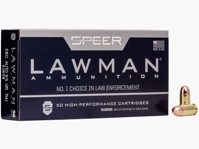 Speer Lawman .380 ACP 95GR TMJ RN 50 cartuchos