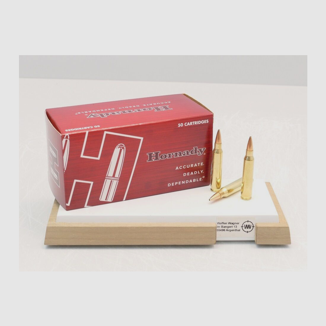 Hornady BTHP 68grs. á50