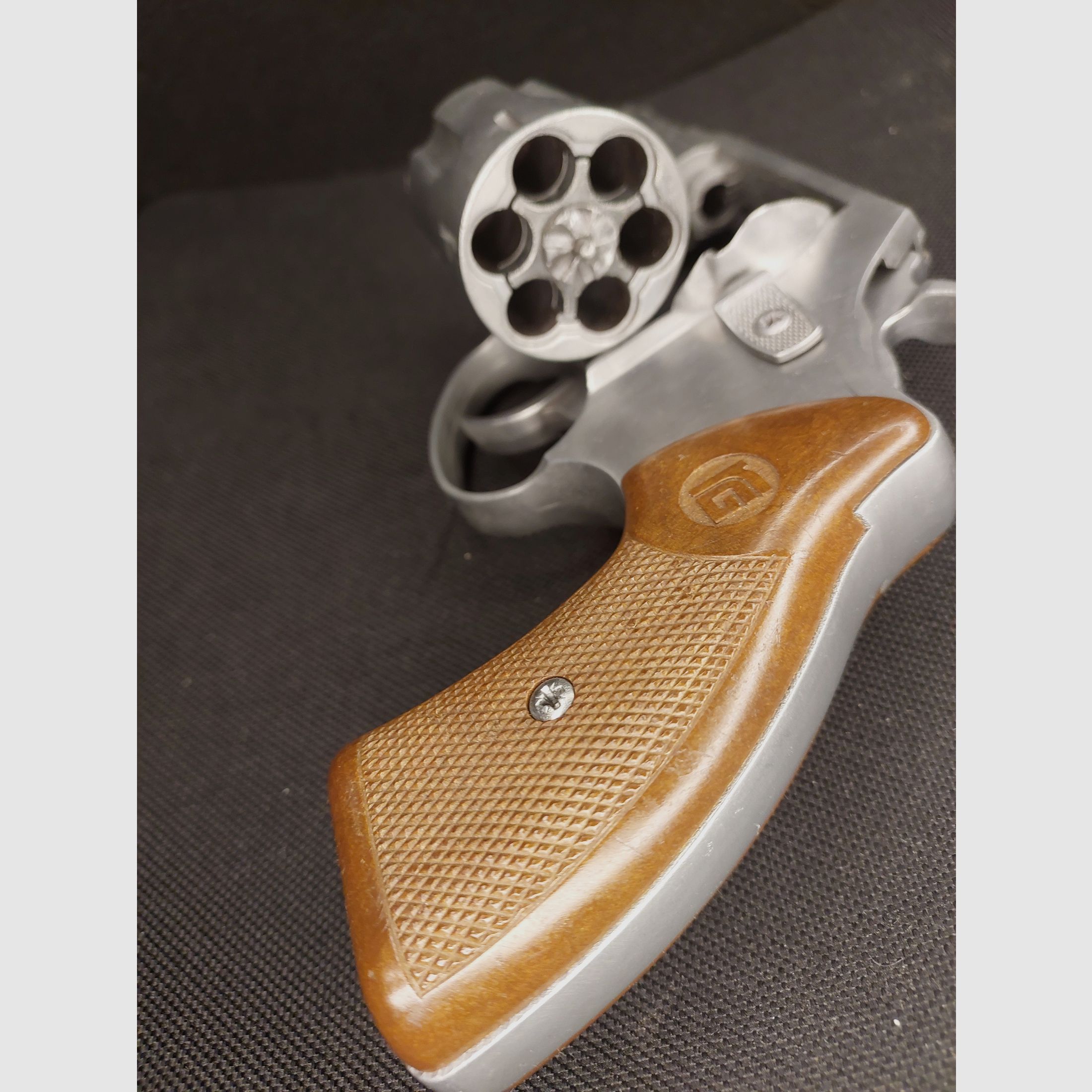 Röhm RG89 Schreckschuss Revolver Steel (PTB 451) Unikat!