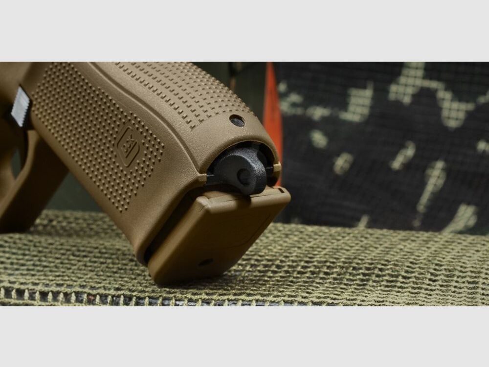 Glock	 Pistole Glock 17 Gen 5 Frankreich coyote FS FXD 9mm