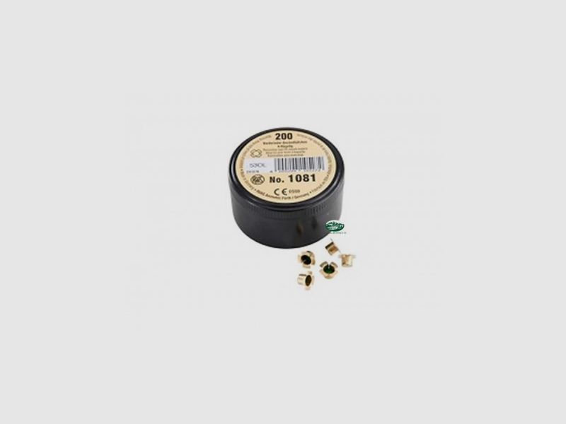 RWS Zündhütchen Vorderlader 1081 Packung 200 St.
