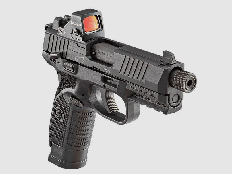 Pistole FN HERSTAL 502 Tactical Schwarz Kal.22LR, Bild 5 von 7