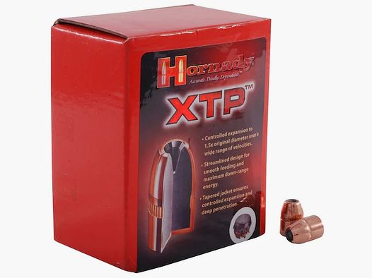 Balas Hornady .45/.452 HP/XTP 250GR 100 piezas