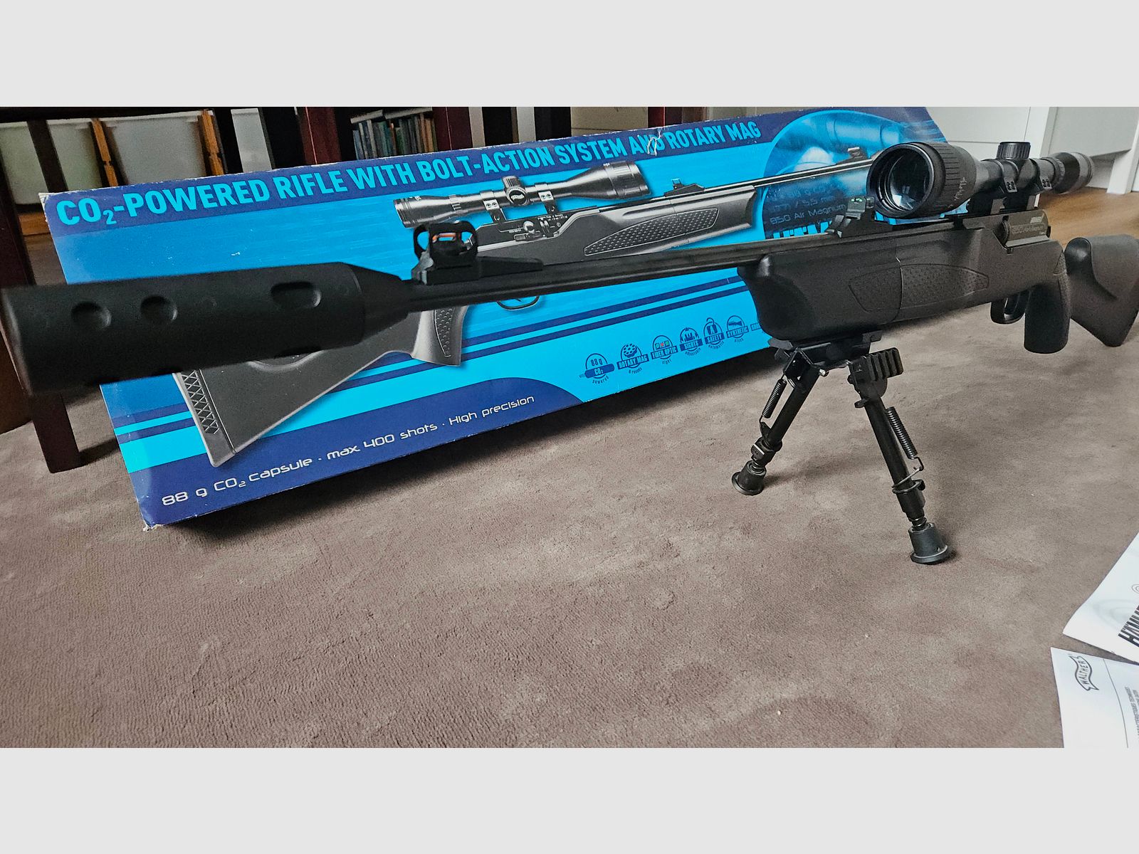 Hämmerli 850 AirMagnum CO2 Gewehr TOP Zustand