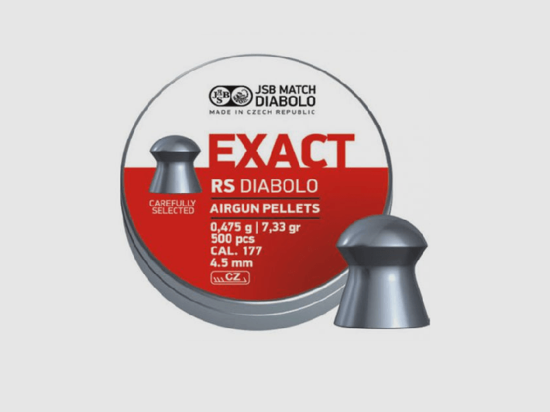 Plombs JSB Exact Diabolo RS 4,52 mm/500 pièces