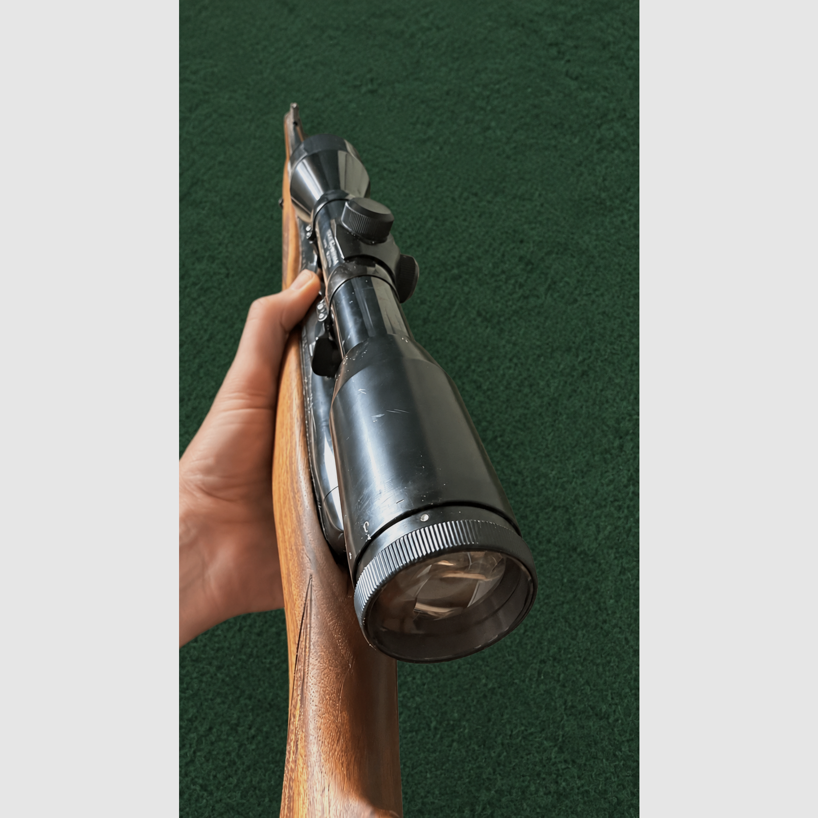Steyr-Mannlicher Modell SL Stutzen, Kaliber 5,6×50 Mag., mit Nickell-Zielfernrohr, Bild 9 von 10