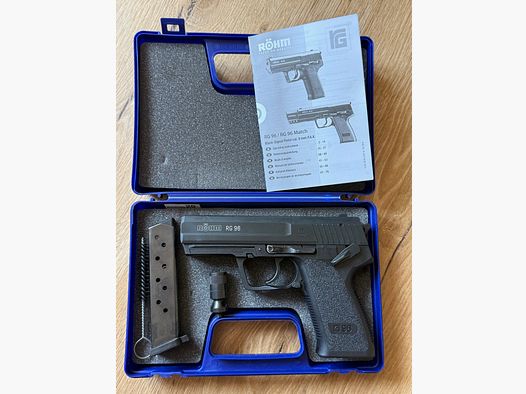 Röhm RG 96 | 9 mm P.A.K. | compleet met accessoires