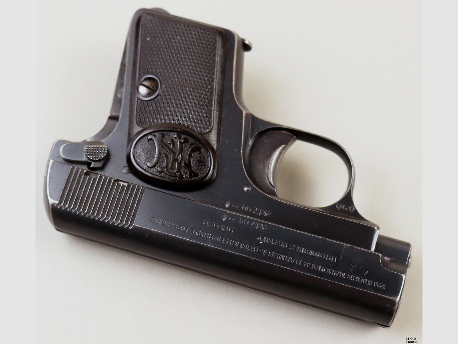 Pistola F.n. Browning mod. 1906 cal. 6,35 matr. 612138, immagine 5 di 12