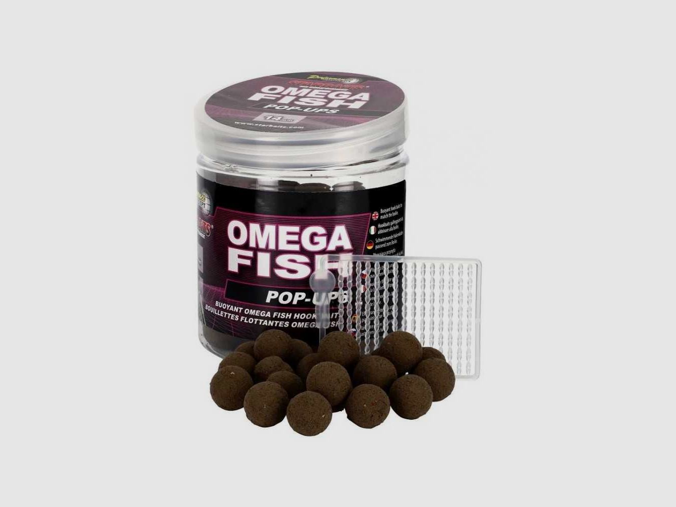 Bouillette Pop-Up Starbaits Omega Fish 14 mm 80 g