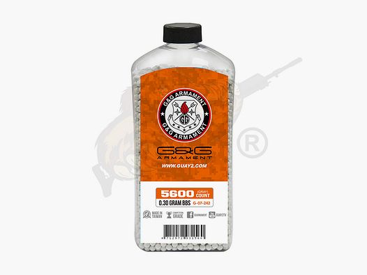 Perfect Airsoft BB`s 0.30g (5.600 Stück) diameter 5,95mm - Grau