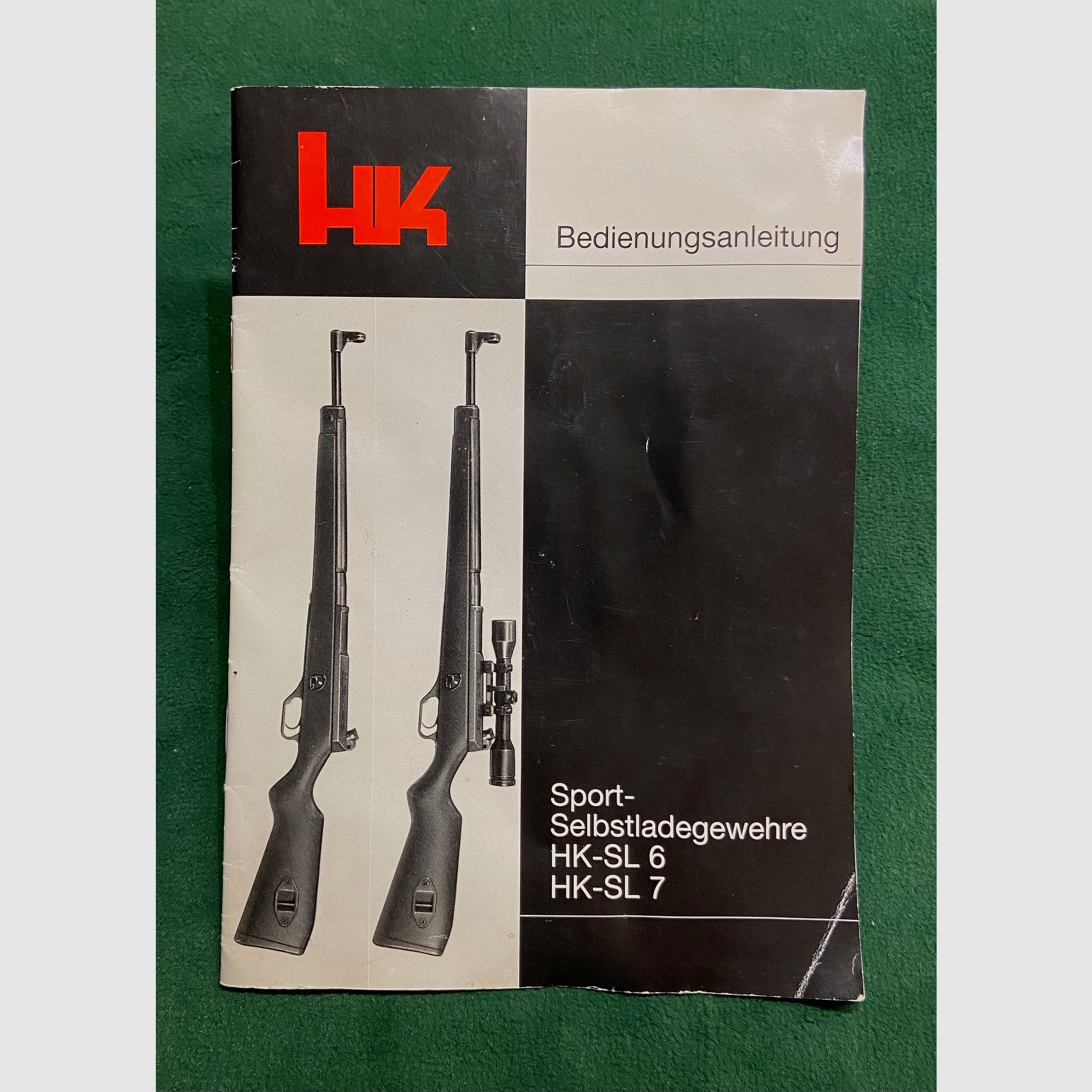 Hk Bedienungsanleitung für Modell SL6 / SL7