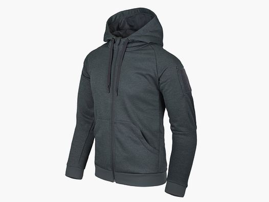 Helikon-Tex Urban Tactical Hoodie (FullZip)® - Melange Black-Grey