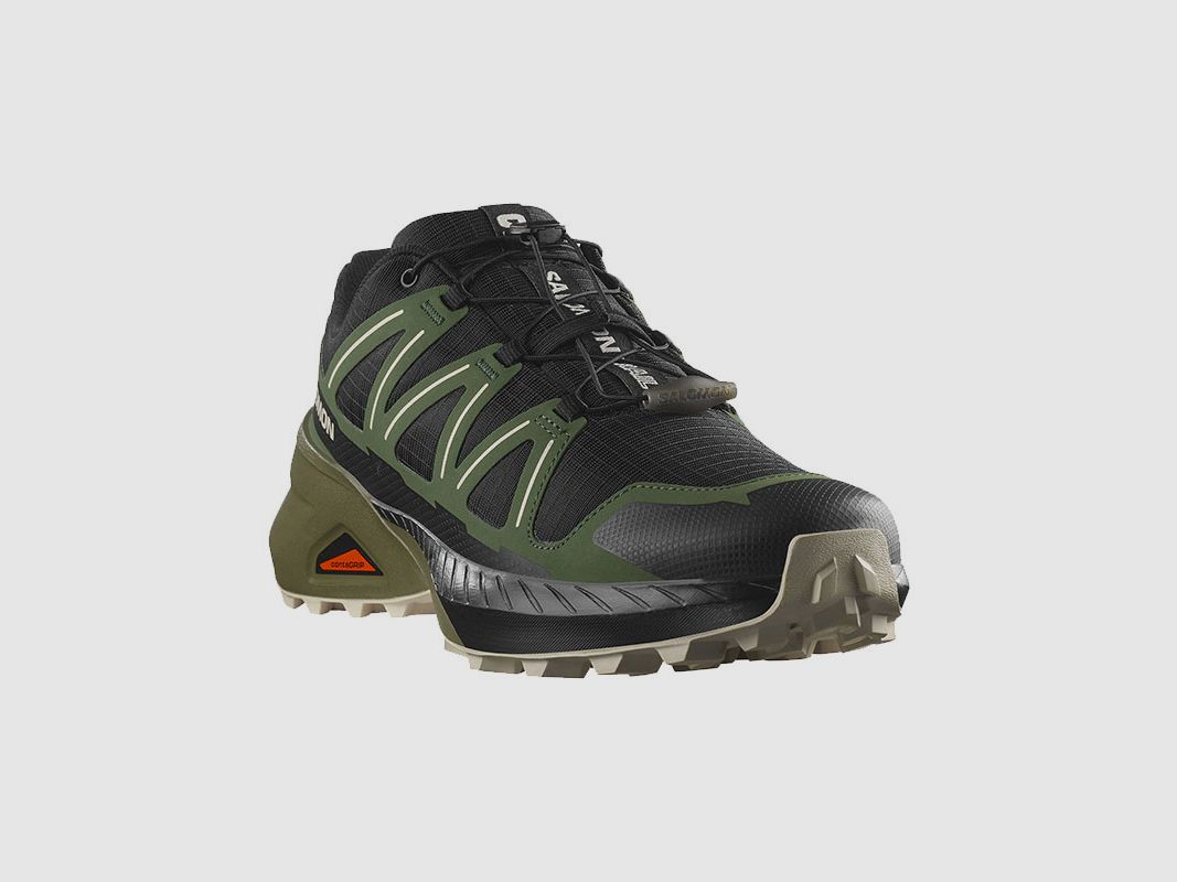 SALOMON – HEREN – SPEEDCROSS PEAK Zwart / Zwart Bos / Regenachtige Dag, afbeelding 2 van 7