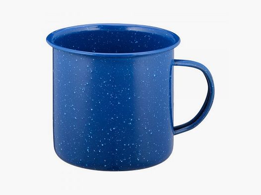 Mil-Tec Emaille Tasse Western 680 ml blau