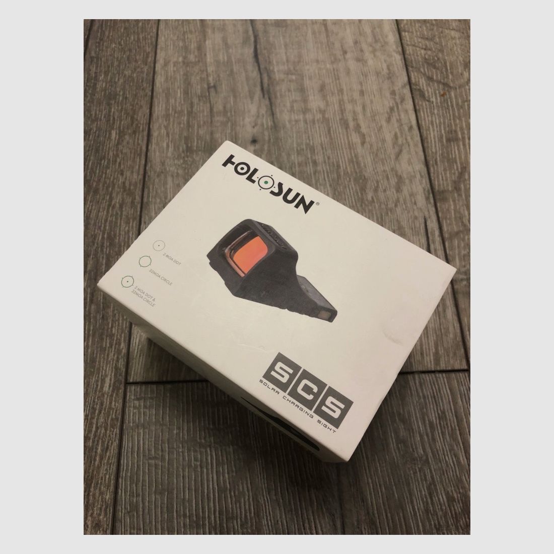 Red Dot SCS MOS GR Schwarz 2 MOA Kreispunkt 32 MOA