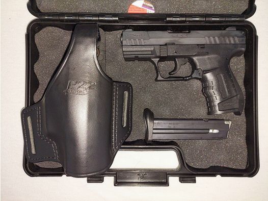 P22 mit Lederholster (Neu)