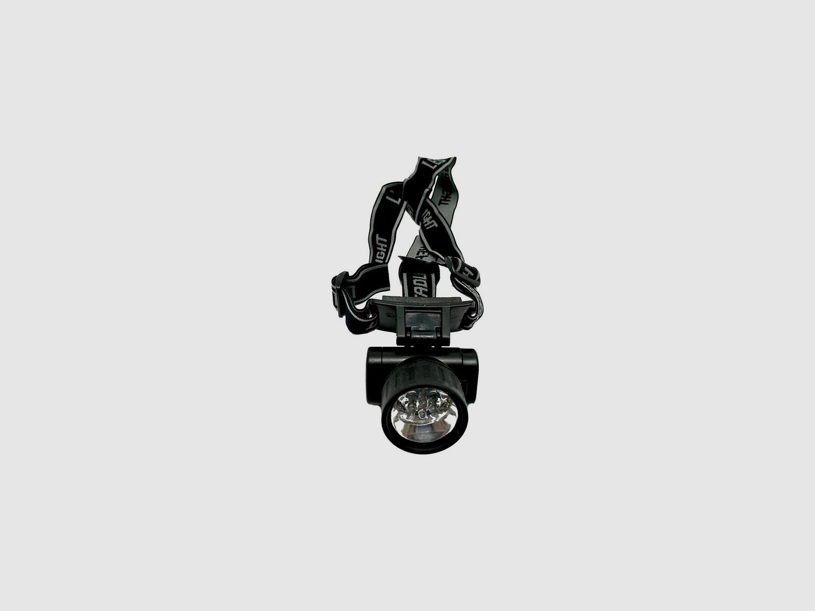Schwarze 7-LED-Frontlampe, Bild 2 von 3