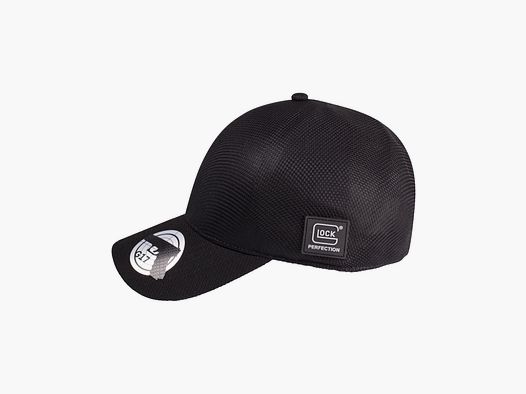 Glock Perfektion Kappe schwarz Logo New G17