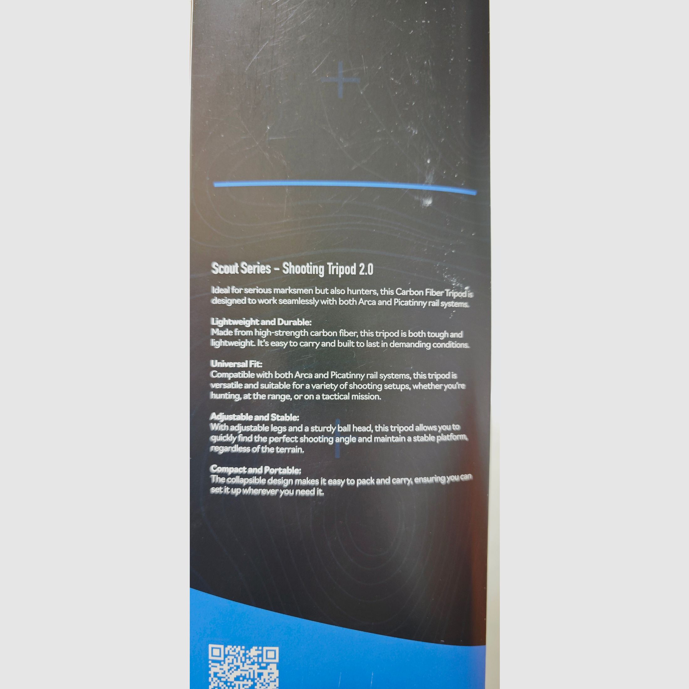 Niemieckie systemy taktyczne trójnóg strzelecki seria Scout statyw z włókna węglowego