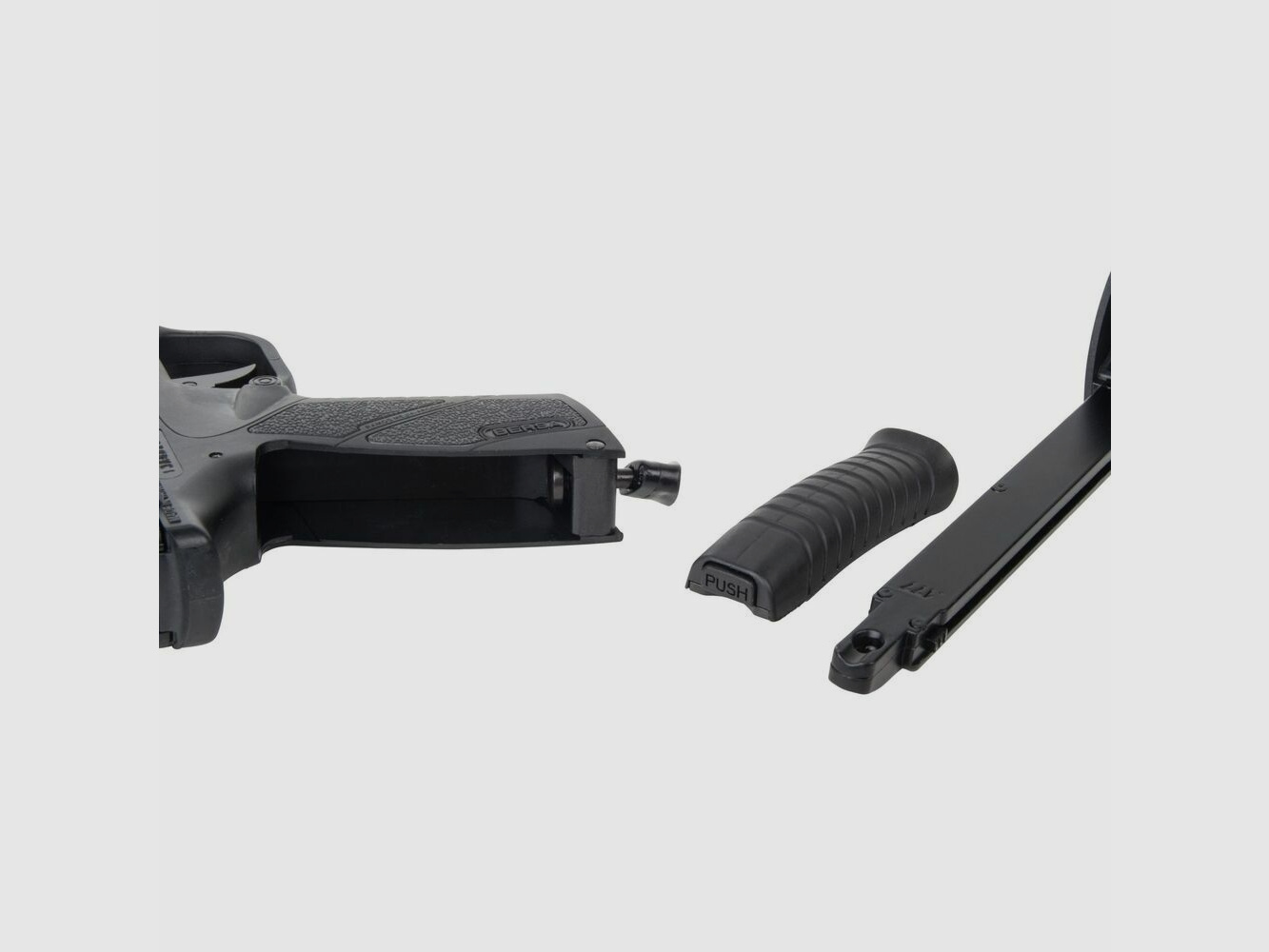 Bersa BP9CC Nero 4,5mm BB - Pressione d'aria Co2 Non BlowBack
