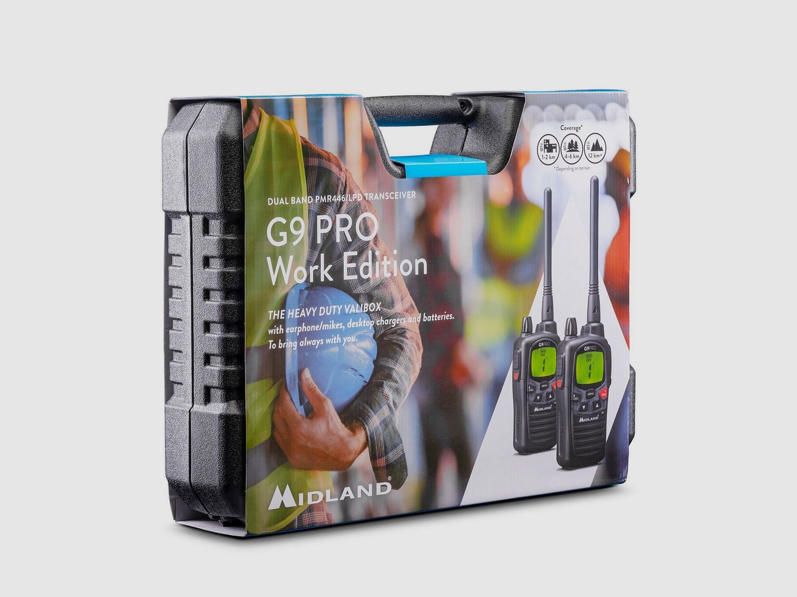 G9 Pro Work Edition Walkie Talkie (2-Pack), image 3 of 7