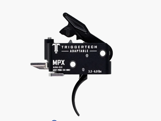TriggerTech – SIG MPX / Two Stage / Black Adaptable Curved / ARP-TBB-36-NNC